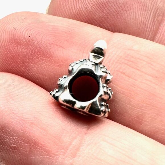 Pandora Pave Christmas Tree Charm 925 ALE Sterling Silver - Picture 2 of 4